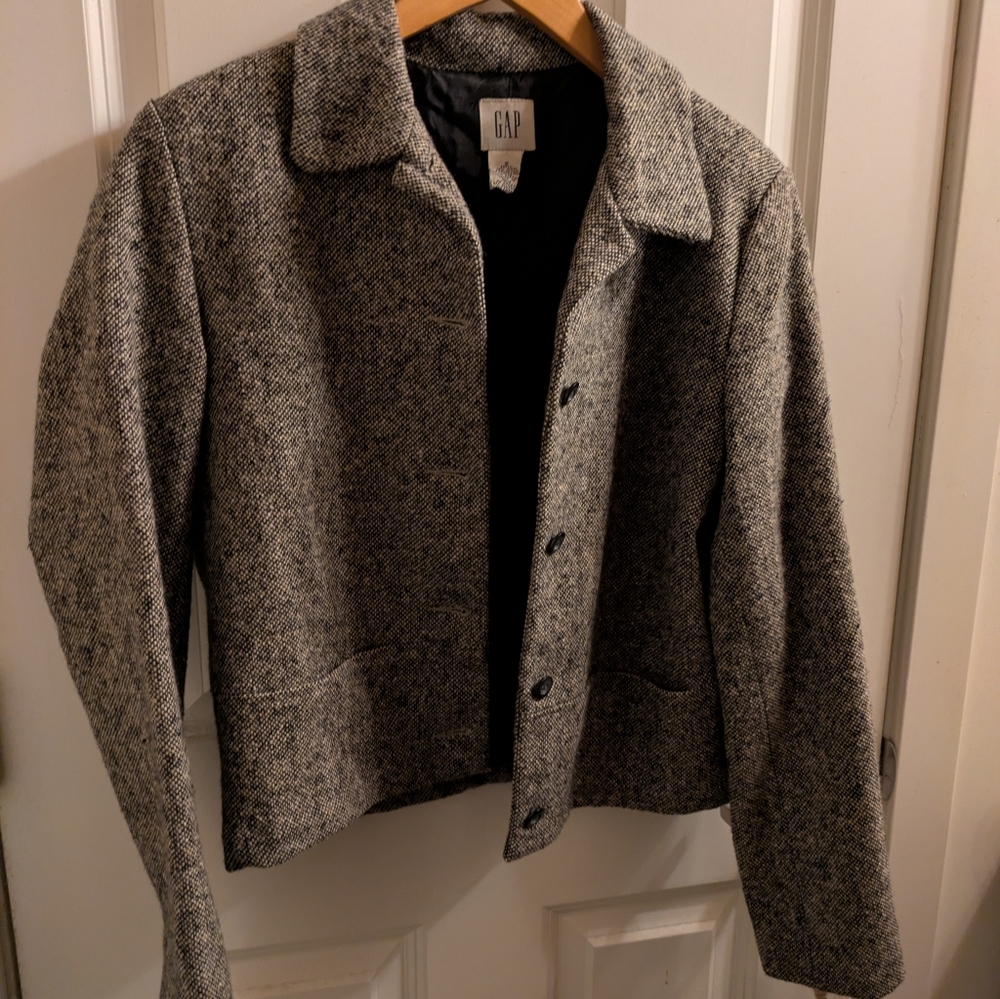 GAP Vintage Tweed Blazer